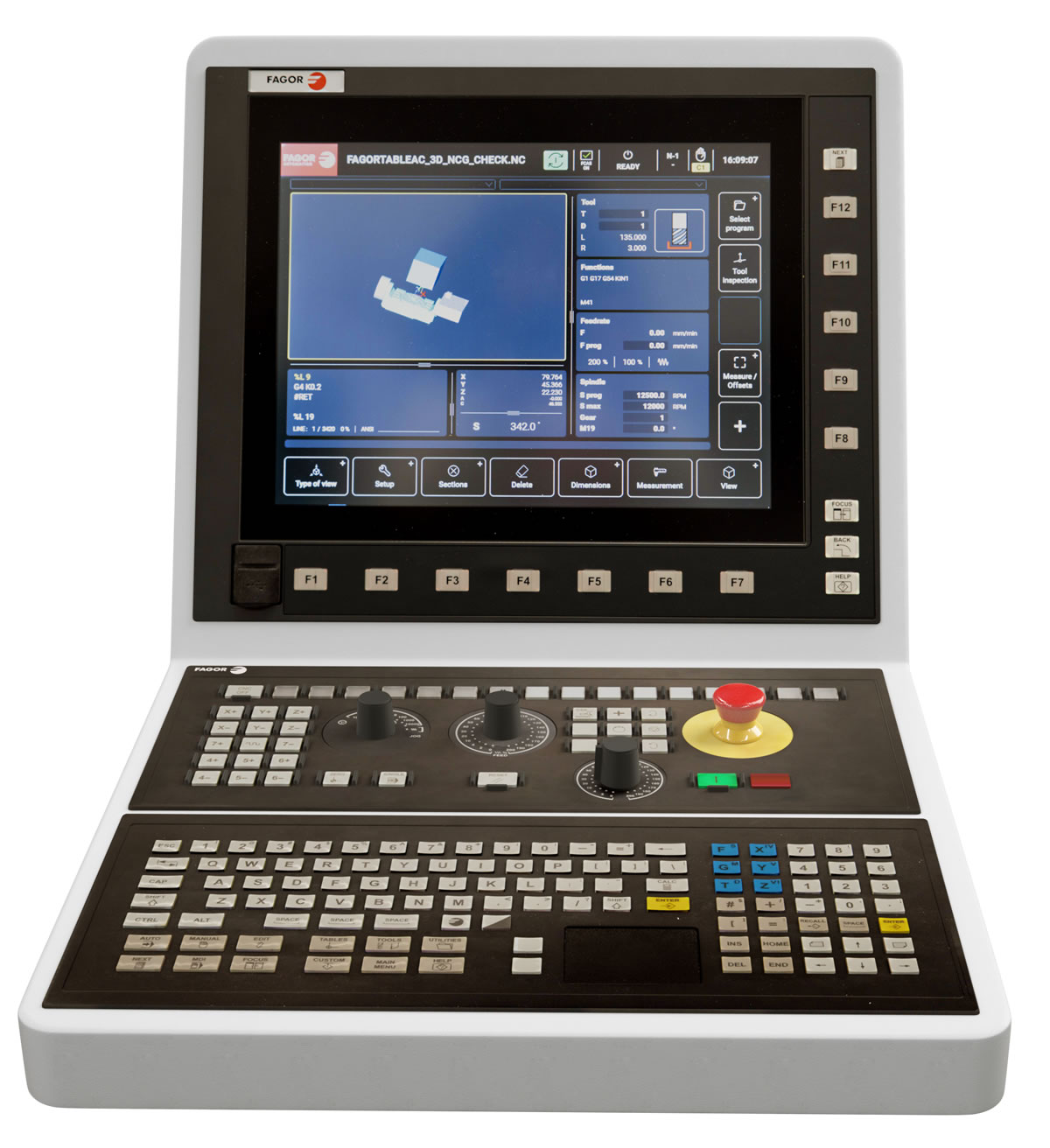 cnc pantalla