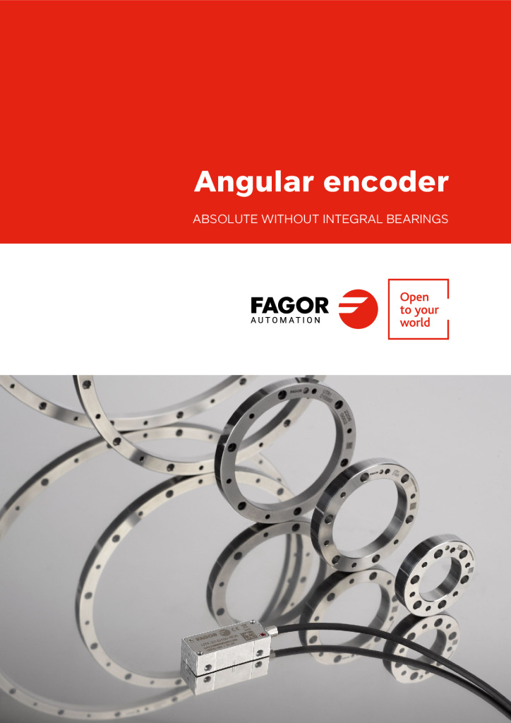 UT Absolute angular encoder without integral bearings