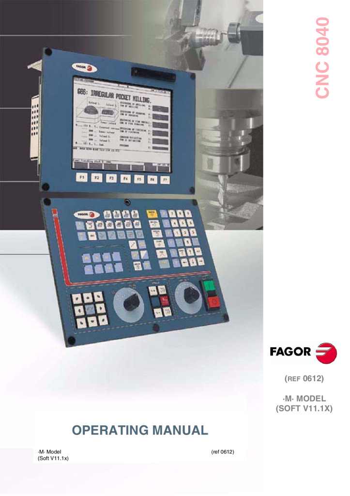 CNC 8040M Operation Manual