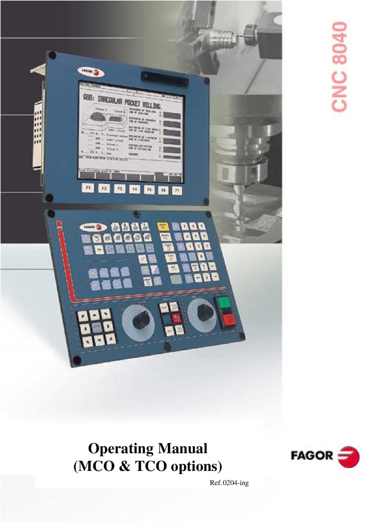 CNC 8040MCO USER