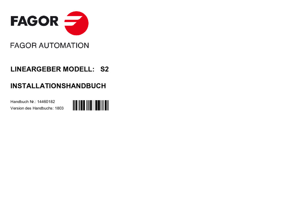 S2 model incremental linear encoder