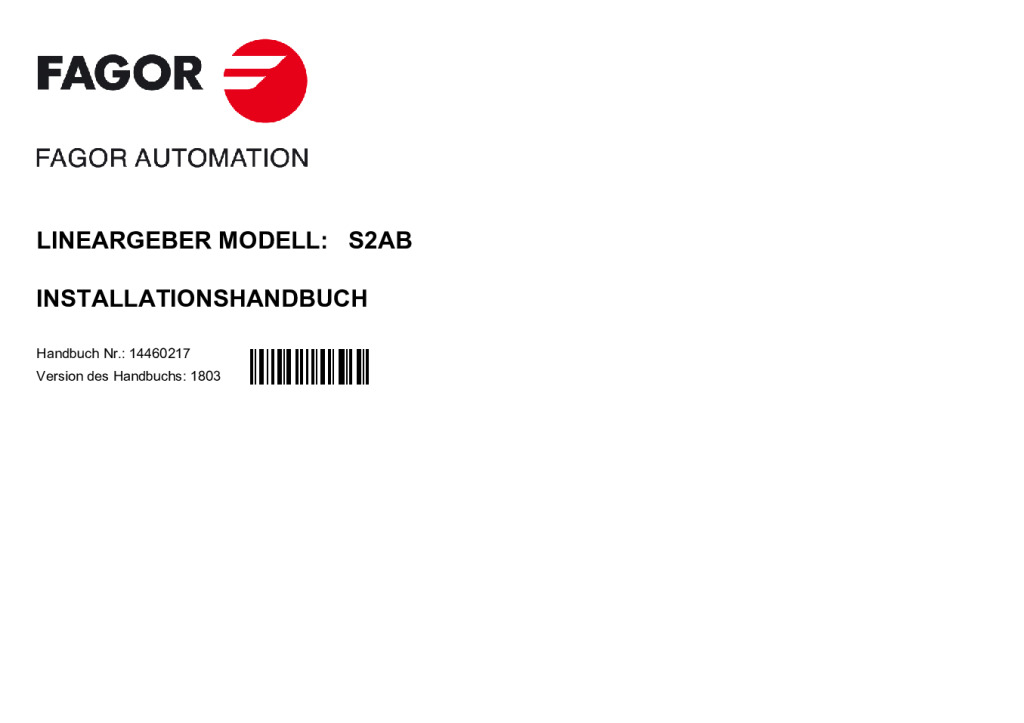 S2 model absolute linear encoder – BiSS C + 1Vpp protocol
