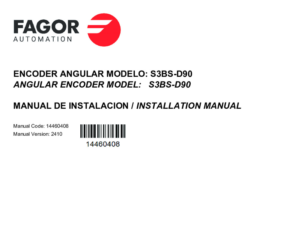 S3-D90 absolute angular encoder – SSI (Siemens) protocol