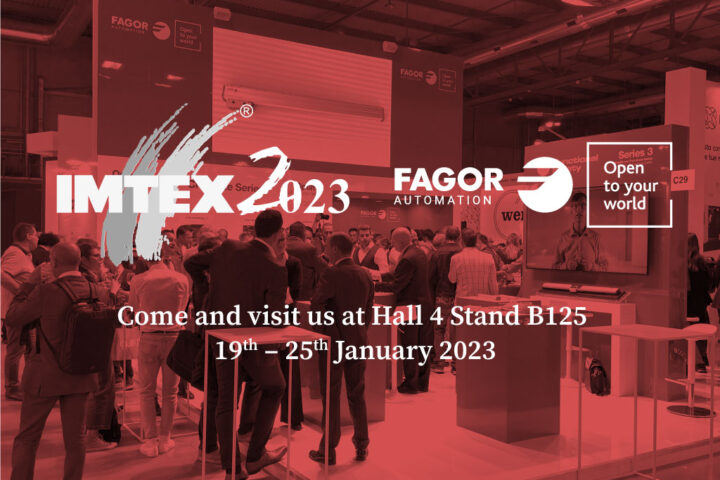 Fagor Automation will kick off the 2023 trade show season with participation at IMTEX — Imtex portada