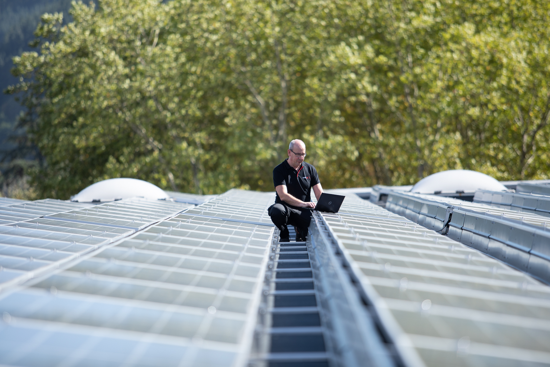 Fagor Automation instala paneles solares en su apuesta por las energías renovables — R0a8741
