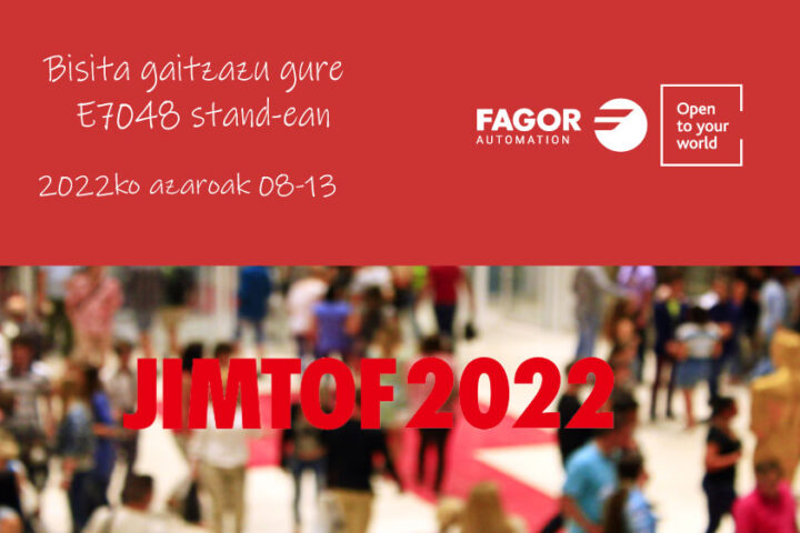 Fagor Automation JIMTOF azokan — Web portada eus