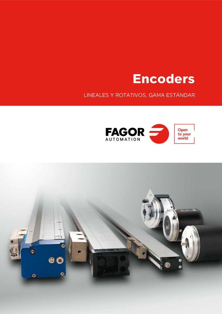 Linear and rotary encoders. Standard range